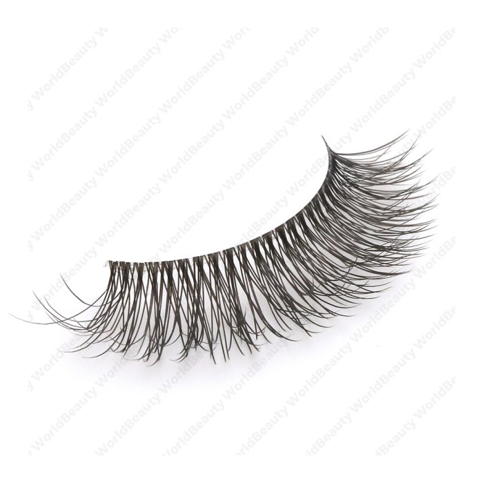 Clear band cashmere lashes-FS21