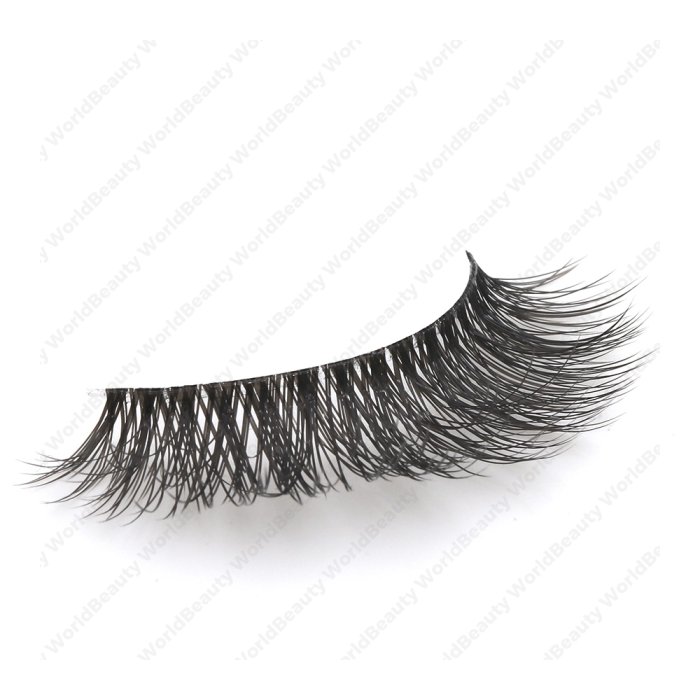 Clear band cashmere lashes-FS23