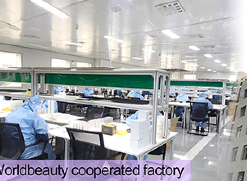 Worldbeauty eyelash extension cooperated factory video