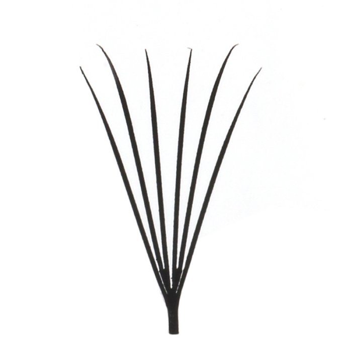 6D Matte Black  Ellipse Premade fans eyelashes