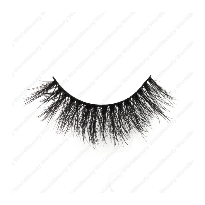 Soft&deep black vegan lashes FDM03