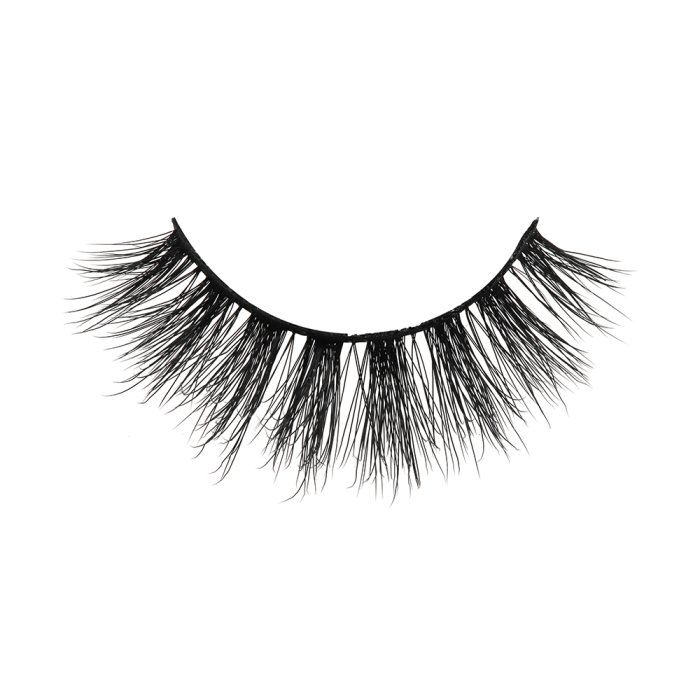 Soft&deep black vegan lashes FDM09