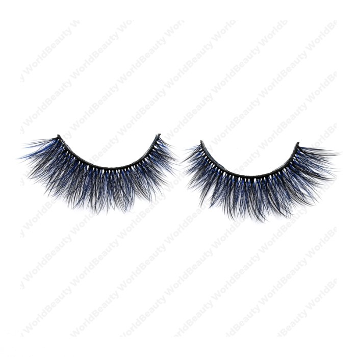 3D Colored  silk lashes-KSAL