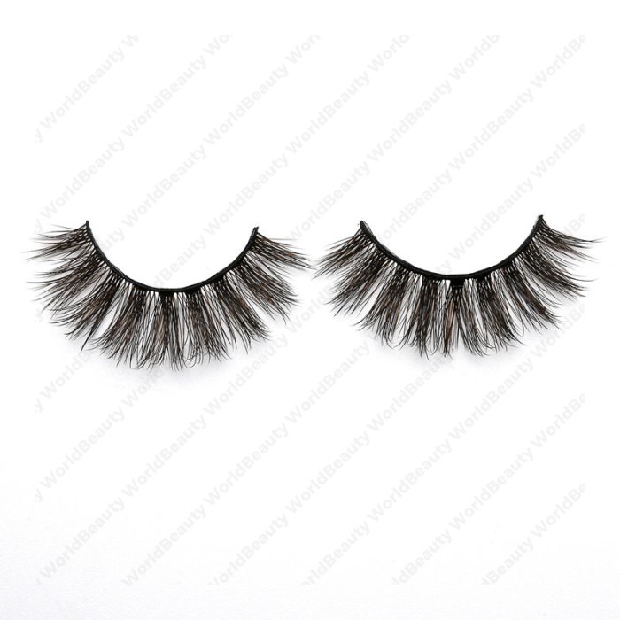 3D Colored  silk lashes-58F
